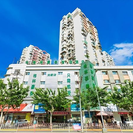 Greentree Inn Shanghai Guangxin Road Tongji Hospital Express Hotel Exterior foto
