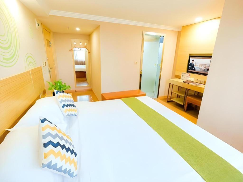 Greentree Inn Shanghai Guangxin Road Tongji Hospital Express Hotel Exterior foto