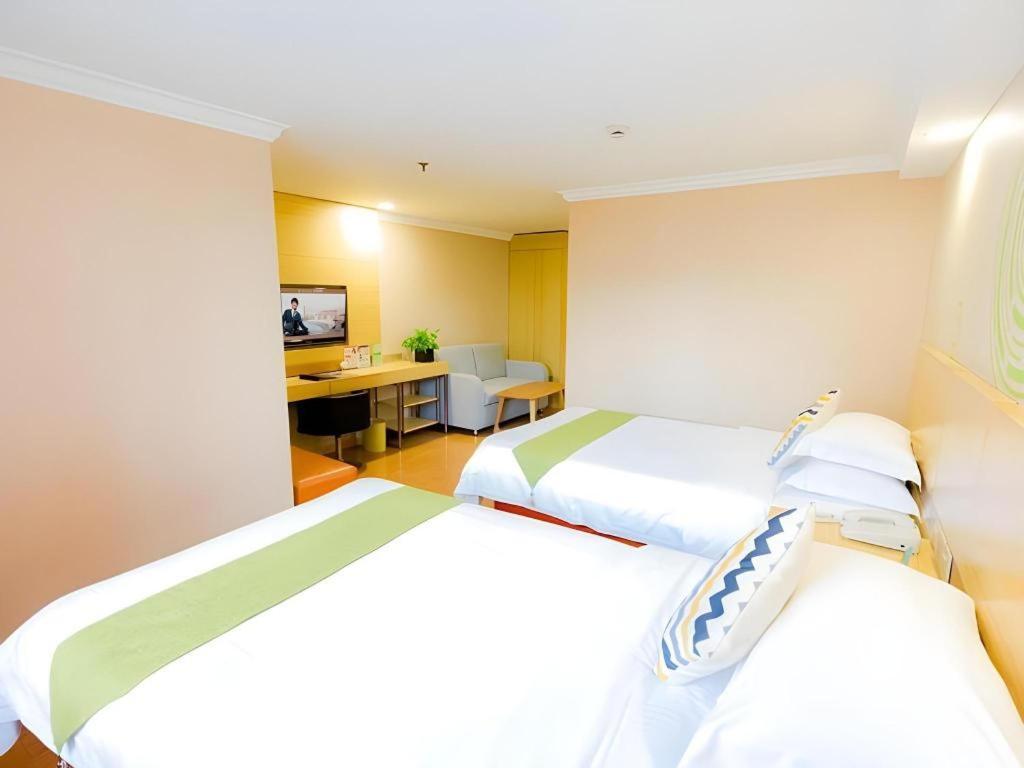 Greentree Inn Shanghai Guangxin Road Tongji Hospital Express Hotel Exterior foto