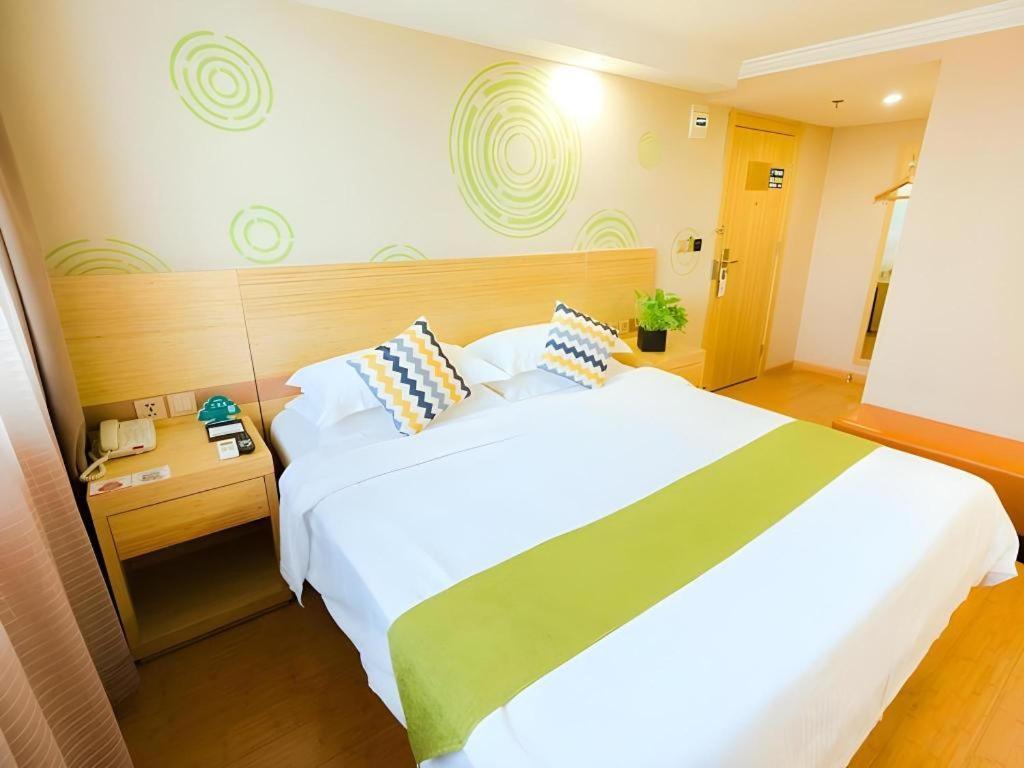 Greentree Inn Shanghai Guangxin Road Tongji Hospital Express Hotel Exterior foto