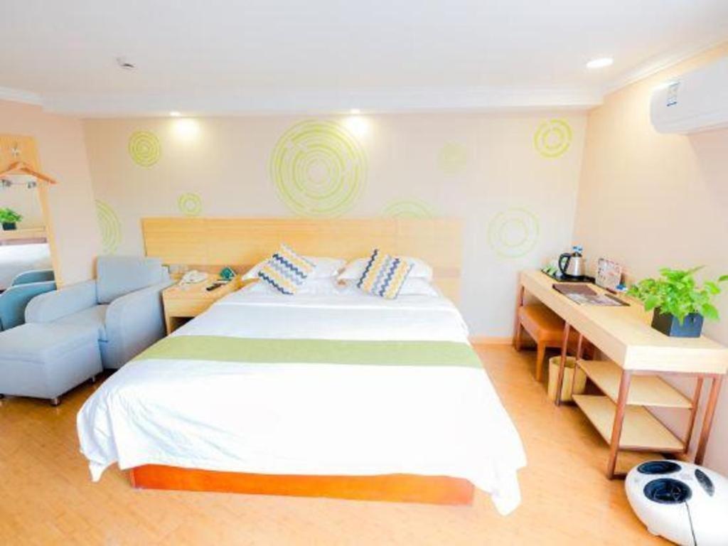 Greentree Inn Shanghai Guangxin Road Tongji Hospital Express Hotel Exterior foto