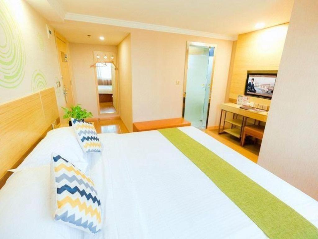 Greentree Inn Shanghai Guangxin Road Tongji Hospital Express Hotel Exterior foto