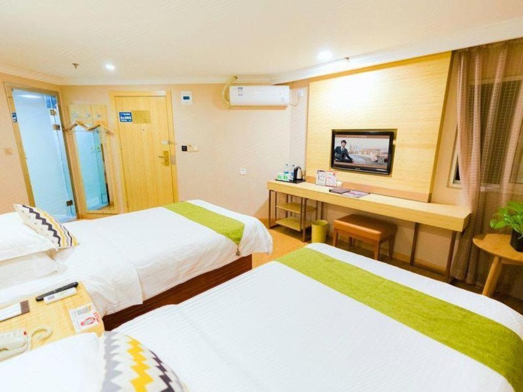 Greentree Inn Shanghai Guangxin Road Tongji Hospital Express Hotel Exterior foto