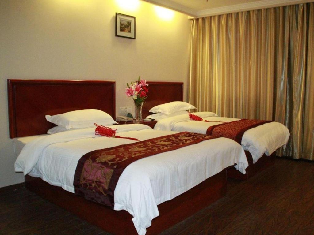 Greentree Inn Shanghai Guangxin Road Tongji Hospital Express Hotel Exterior foto