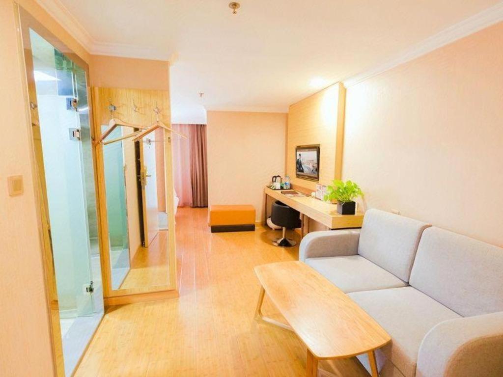 Greentree Inn Shanghai Guangxin Road Tongji Hospital Express Hotel Exterior foto