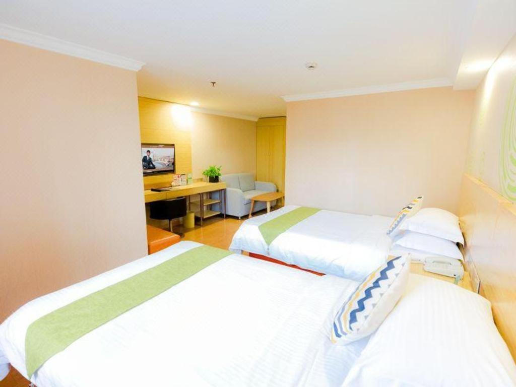 Greentree Inn Shanghai Guangxin Road Tongji Hospital Express Hotel Exterior foto
