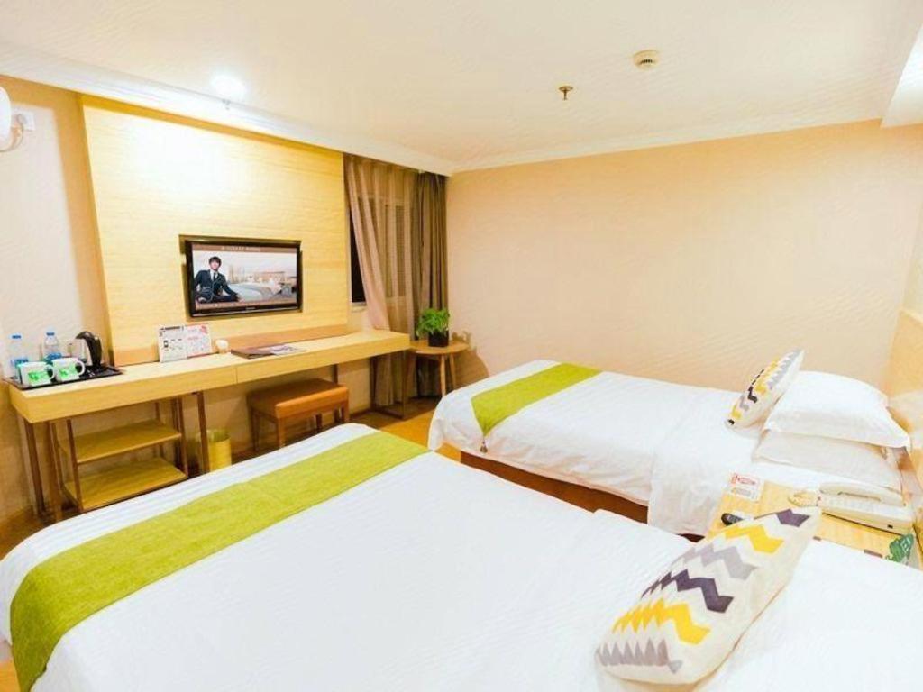 Greentree Inn Shanghai Guangxin Road Tongji Hospital Express Hotel Exterior foto