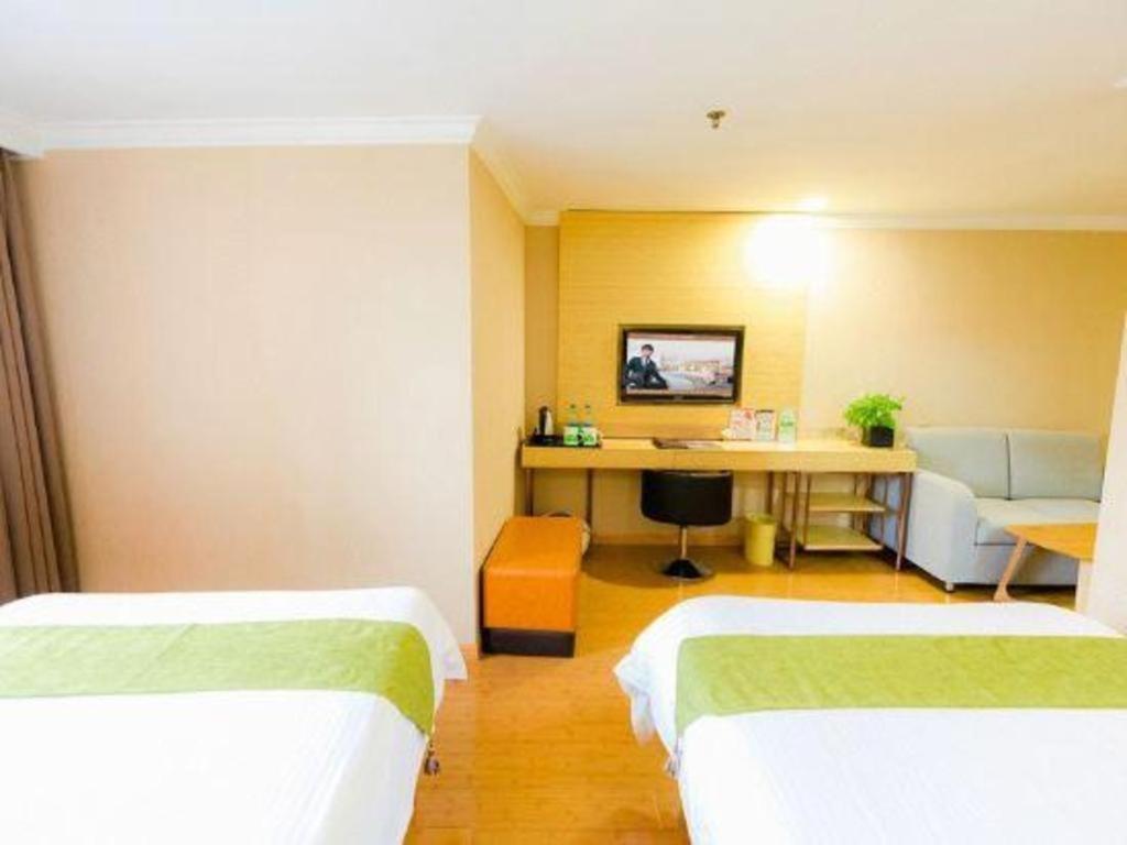 Greentree Inn Shanghai Guangxin Road Tongji Hospital Express Hotel Exterior foto