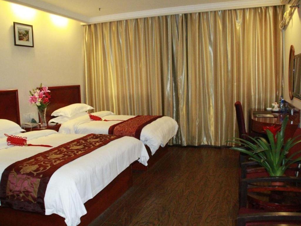 Greentree Inn Shanghai Guangxin Road Tongji Hospital Express Hotel Exterior foto