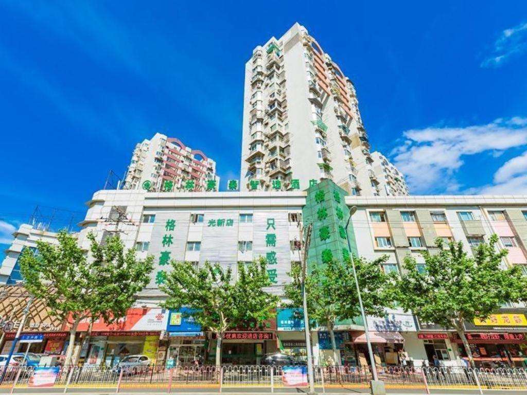 Greentree Inn Shanghai Guangxin Road Tongji Hospital Express Hotel Exterior foto