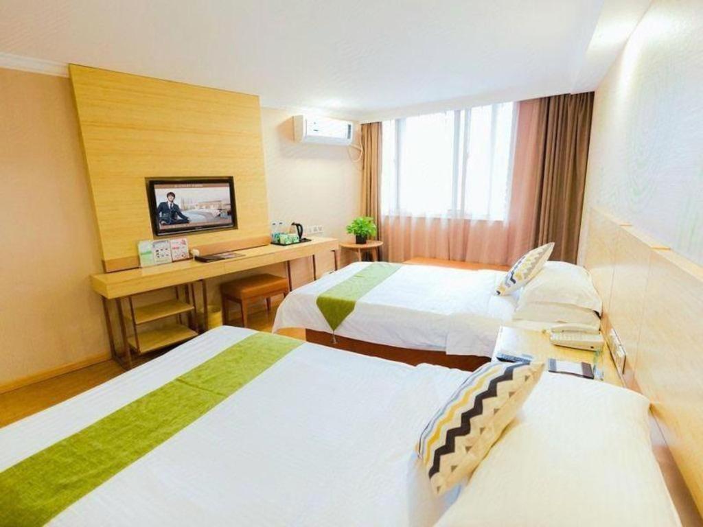 Greentree Inn Shanghai Guangxin Road Tongji Hospital Express Hotel Exterior foto