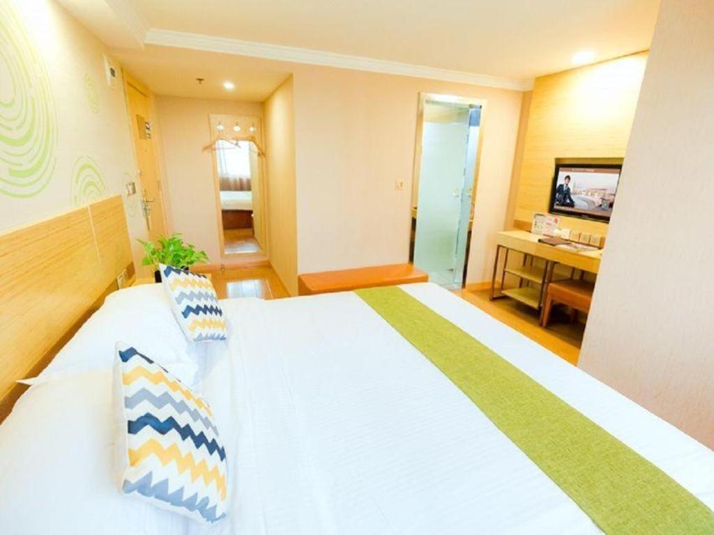 Greentree Inn Shanghai Guangxin Road Tongji Hospital Express Hotel Exterior foto