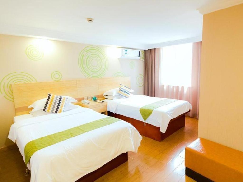 Greentree Inn Shanghai Guangxin Road Tongji Hospital Express Hotel Exterior foto