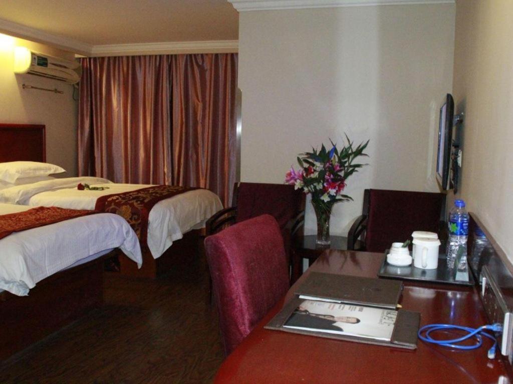 Greentree Inn Shanghai Guangxin Road Tongji Hospital Express Hotel Exterior foto
