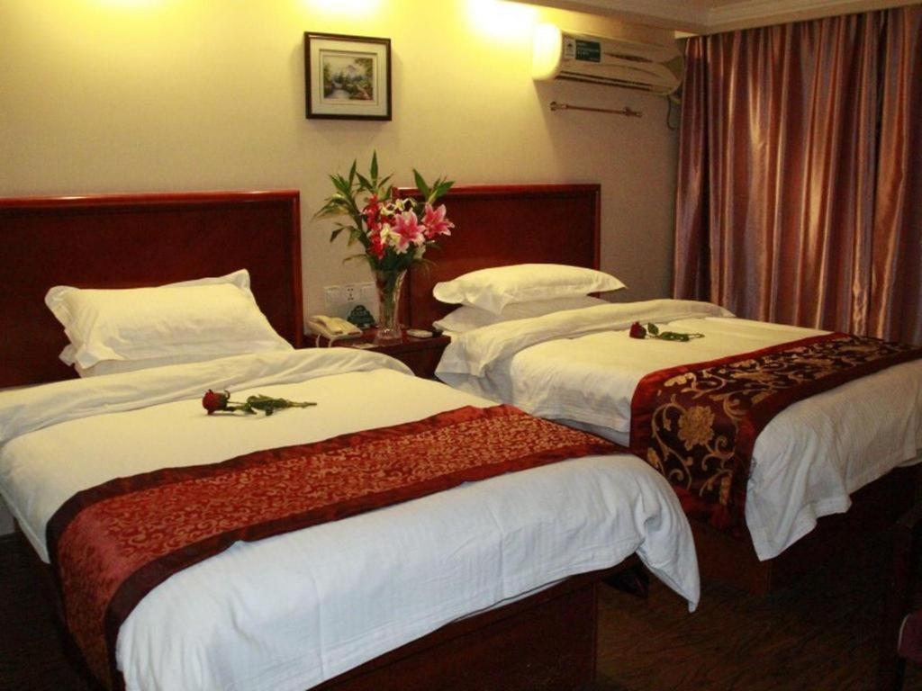 Greentree Inn Shanghai Guangxin Road Tongji Hospital Express Hotel Exterior foto